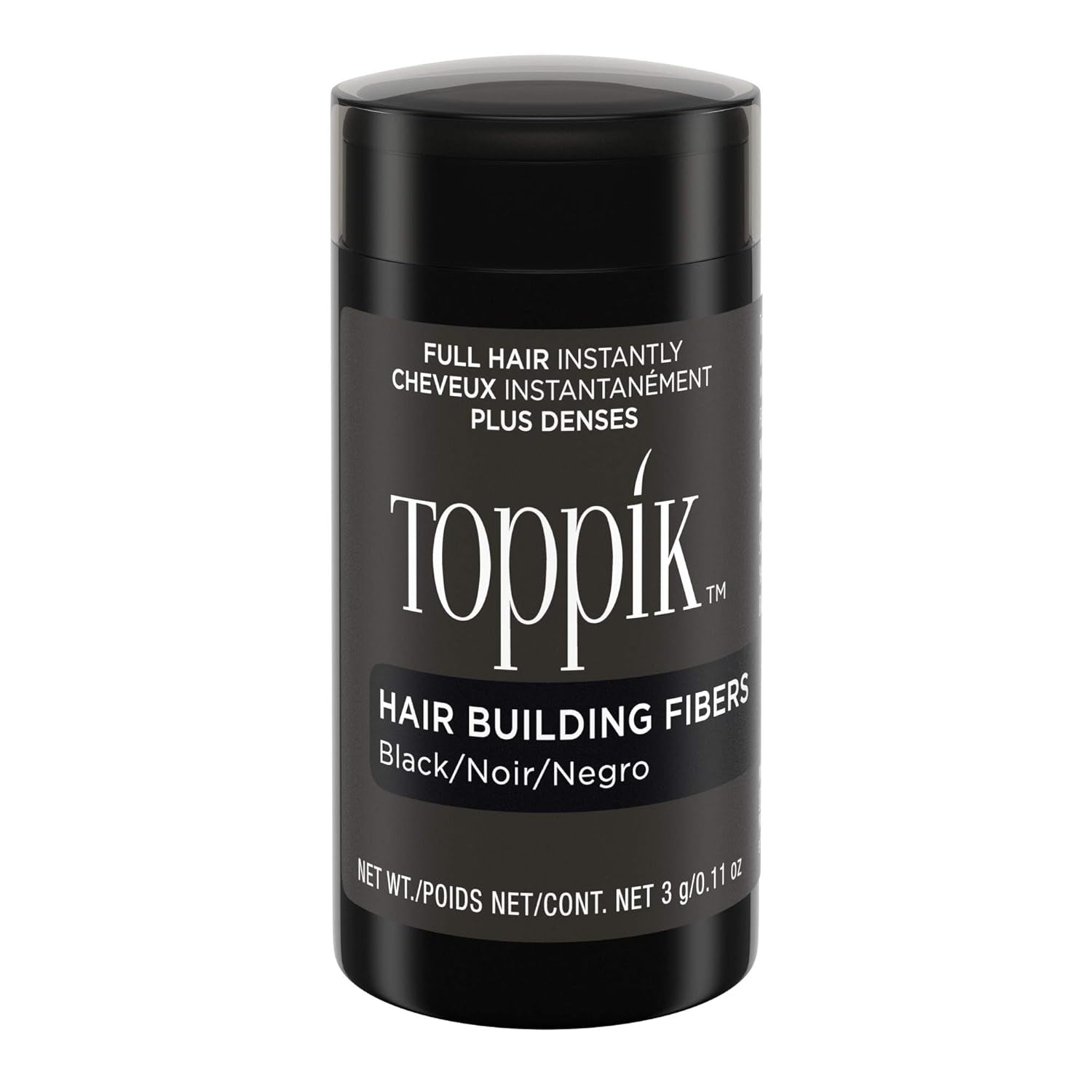 Toppik Hair Building Fibers, Fill in Fine or Thinning Hair Instantly Thicker, Fuller Looking Hair 9 Shades,4 Size Options