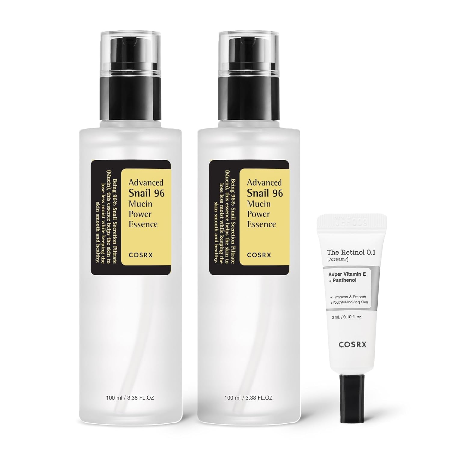 Snail Mucin Repairing Serum 100Ml, Hydrating Serum for Face with Snail Secretion Filtrate for Dull Skin & Fine Lines, Korean Skin Care