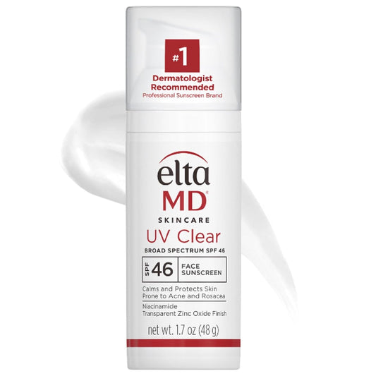 UV Clear Face Sunscreen SPF 46, Oil-Free Sunscreen with Zinc Oxide, Dermatologist Recommended
