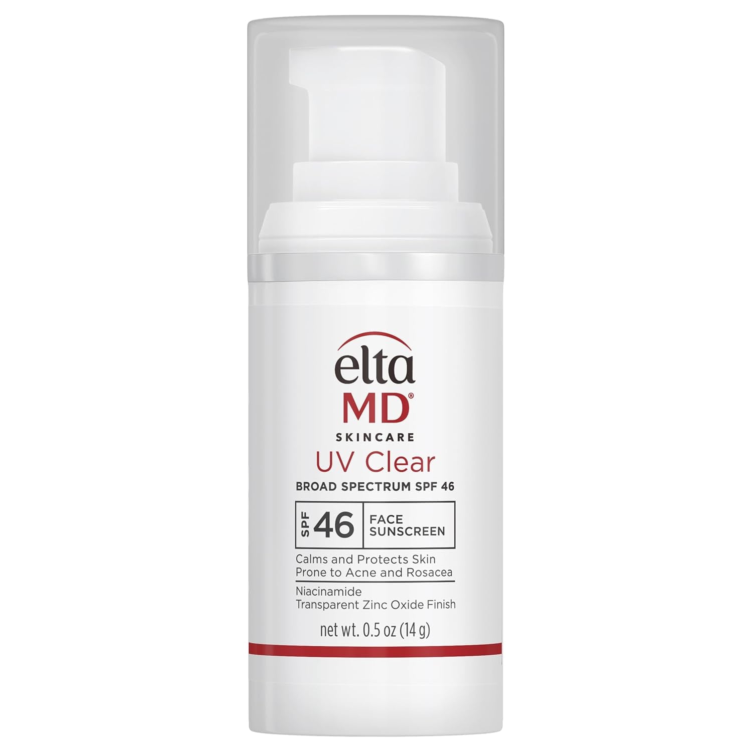 UV Clear Face Sunscreen SPF 46, Oil-Free Sunscreen with Zinc Oxide, Dermatologist Recommended