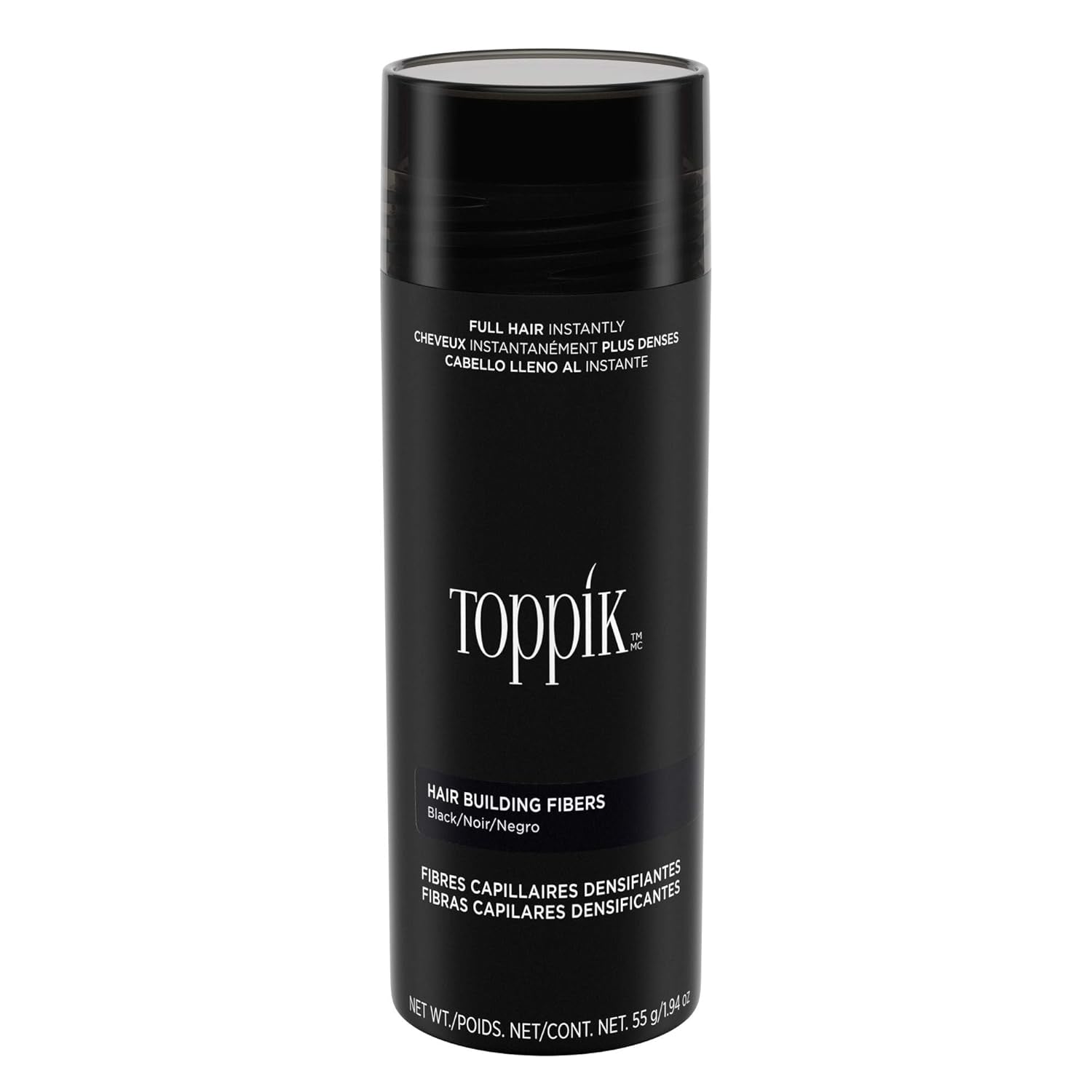Toppik Hair Building Fibers, Fill in Fine or Thinning Hair Instantly Thicker, Fuller Looking Hair 9 Shades,4 Size Options