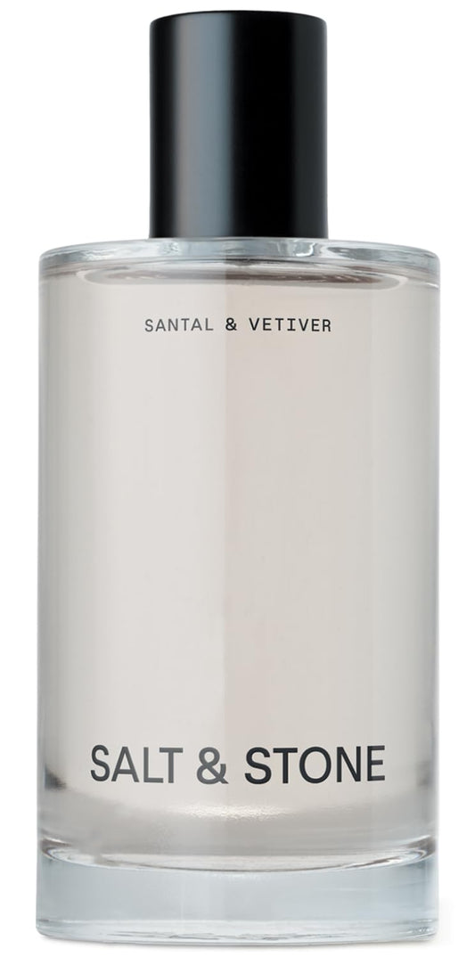 Body Mist, Santal & Vetiver Scent, Skincare Infused Perfume Hair & Body Spray for Women and Men, Hydrating Fragrance with Glycerin and Red Algae, Vegan, Cruelty Free, 3.4 Fl Oz