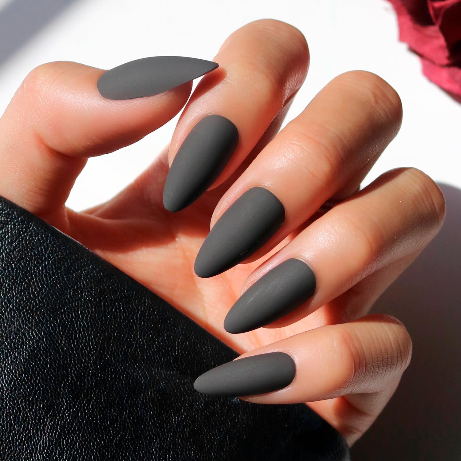Press on Nails - Tiny Pumpkin | Short Squoval French Tip Fake Nails with Pumpkin Graphics & Glossy Finish, Salon Quality Halloween Nails | 15 Sizes - 30 Nail Kit with Glue